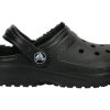 Crocs (GS) Kinder Classic Gefütterte Clogs «Schwarz» 207010-060