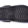 Crocs (GS) Klassischer Clog mit Flaumfutter «Black Lightning» 207322-0C4