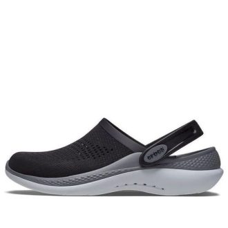 Crocs (GS) LiteRide 360  Clogs «Schwarz Grau» 207021-0DD