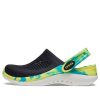 Crocs (GS) LiteRide 360  Marbled Clogs «Schwarz Grün Aqua» 207668-0C4