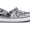 Crocs (GS) Off Court Printed Clogs «Grau Schwarz Weiß» 209150-066