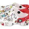 Crocs (GS) Peanuts Classic Clogs «Weiß Rot» 208631-94S