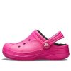 Crocs (GS) Ralen gefütterte Clogs «Candy Pink Black» 16245-6X1