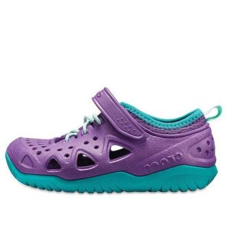 Crocs (GS) Swiftwater Spielschuhe «Lila Türkis» 204989-57H