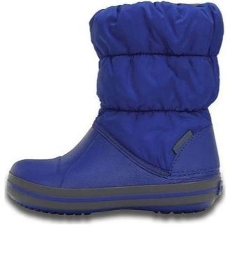 Crocs (GS) Winter Puff Boots «Blau» 14613-4BH