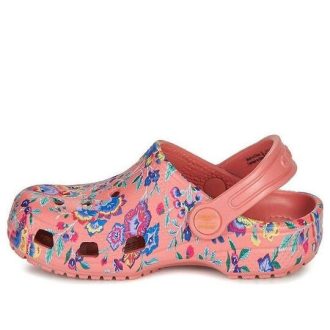 Crocs (GS) x Liberty London Klassische Clogs «Pink Multi» 206514-682