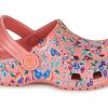Crocs (GS) x Liberty London Klassische Clogs «Pink Multi» 206514-682