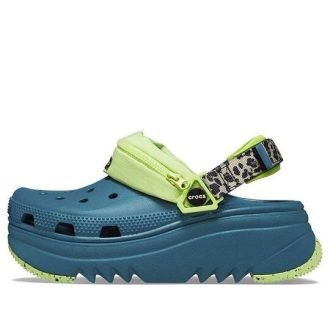Crocs Hiker Xscape Animal Print Clog «Blaugrün» 208605-9DB