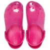 Crocs Jelly Crocs Transparente Rote Unisex-Sandalen 206908-6X0