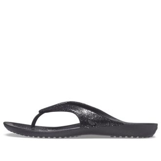Crocs Kadee II Light Cozy Flip-Flops Unisex Schwarz 207314-001