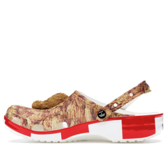 Crocs KFC x Klassischer Clog «Fried Chicken Print» 206675-90H