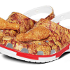 Crocs KFC x Klassischer Clog «Fried Chicken Print» 206675-90H
