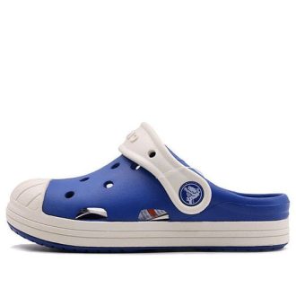 Crocs Kinder Crocs Classic Clog Sportsandalen «Blau Weiß» 202282-4HO