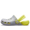 Crocs Kinder Crocs Classic Clog Sportsandalen «Grau Grün» 10400-06T