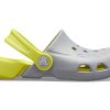 Crocs Kinder Crocs Classic Clog Sportsandalen «Grau Grün» 10400-06T
