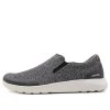 Crocs Kinsale Static Slip-On Schuhe «Grau Weiß» 203977-01R