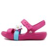 Crocs Lightweight Cozy Sports Große Jungen Rote Sandalen 205486-6X0