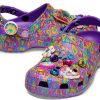 Crocs Lisa Frank x Classic Clog «Neon Purple Multi Hearts» 207736-573