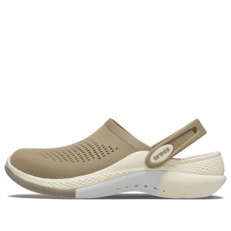 Crocs LiteRide 360  Ombre Marmorierte Clogs «Khaki Bone» 208281-2YI