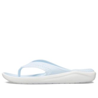 Crocs LiteRide Beach Cozy Stylish Unisex Hellblaue Hausschuhe 205182-4KA