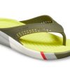 Crocs LiteRide Colorblock Flip Flip-Flops Gelb 205625-37P