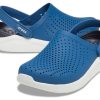 Crocs LiteRide Flash Schuhe Blau Unisex Sandalen 204592-4SB