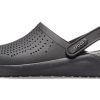 Crocs LiteRide Flash Schuhe Unisex Grau Sandalen 204592-0DD