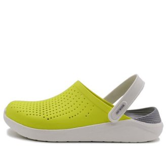 Crocs LiteRide Lazer Cut Clogs «Gelb Beige» 204592-38L