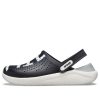 Crocs LiteRide Logo Clogs «Schwarz Weiß» 205554-066