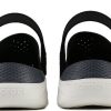 Crocs LiteRide LOGO Crocs Hollow Out Unisex Schwarze Sandalen «Schwarz Weiß» 205893-066