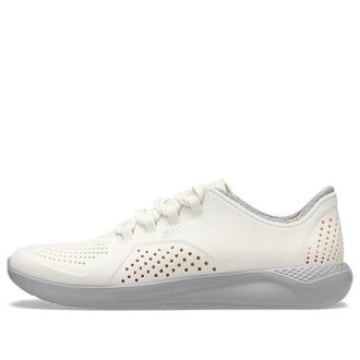 Crocs LiteRide Pacer «Almost White Slate Grey» 204967-1CS
