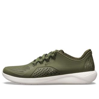 Crocs Literide Pacer «Armeegrün Weiß» 204967-37P