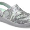 Crocs LiteRide Printing Sandalen Grau Grün 206491-3TO