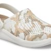 Crocs LiteRide Schuh Sandalen mit Camouflage-Druck Beige 206491-1CN