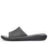 Crocs LiteRide Schwarz Grau Sandalen «Black Grey» 205183-0DD