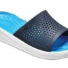 Crocs LiteRide Tiefblaue Hausschuhe 205183-462