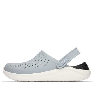 Crocs LiteRideClog 2021 «Grau Weiß» 204592-0ID