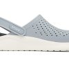 Crocs LiteRideClog 2021 «Grau Weiß» 204592-0ID