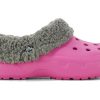 Crocs Mammoth EVO gefütterte Clogs «Pink Grey» 12878-626