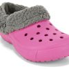 Crocs Mammoth EVO gefütterte Clogs «Pink Grey» 12878-626
