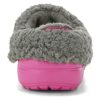 Crocs Mammoth EVO gefütterte Clogs «Pink Grey» 12878-626