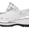 Crocs Mega Crush Clogs «Weiß Silber» 209357-100