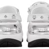 Crocs Mega Crush Clogs «Weiß Silber» 209357-100