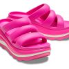 Crocs Mega Crush Dreifach-Strap «Pink» 209842-6TW