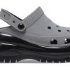 Crocs Mega Crush Reflective Clogs «Grau Schwarz» 209172-1LP