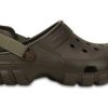 Crocs Minimalistic Wear-Resistant Cozy Sports Unisex Braune Sandalen 202651-23B