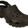 Crocs Minimalistic Wear-Resistant Cozy Sports Unisex Braune Sandalen 202651-23B