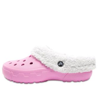 Crocs Mommoth Evo Clog Leichte, verschleißfeste, warme Sport-Hausschuhe, Rosa, 12878-6U5