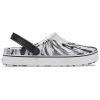 Crocs Off Court Clogs «Marmor Weiß Schwarz» 208601-066