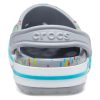 Crocs Printing Beach Unisex Grau Blau Sandalen «Grey Blue» 206232-0ES
